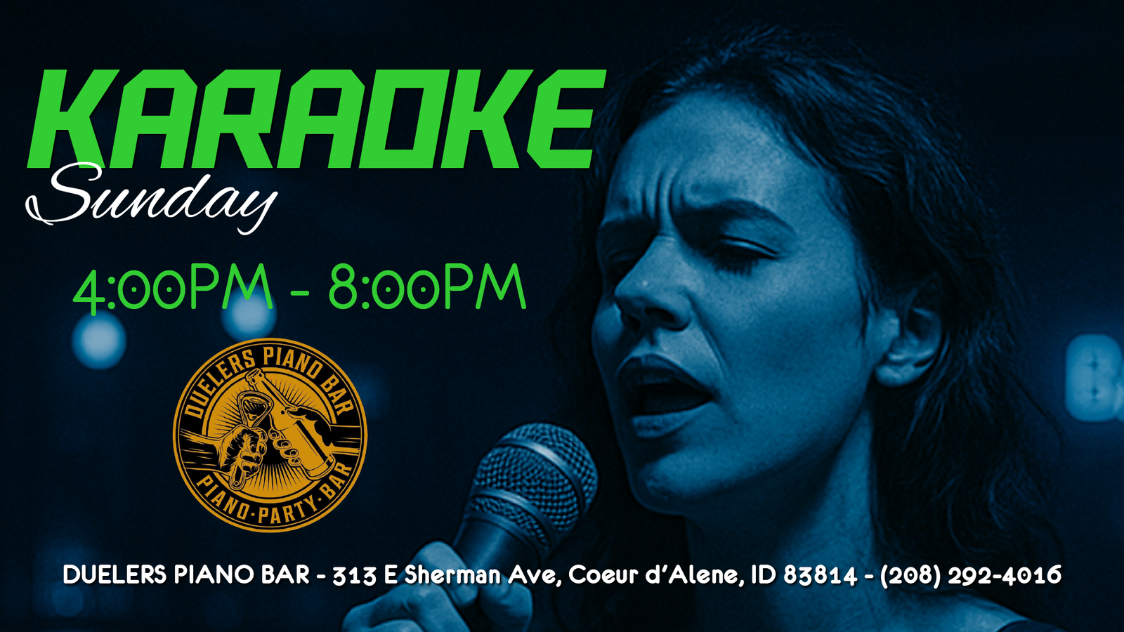 Karaoke & DJ Sundays at Duelers Piano Bar